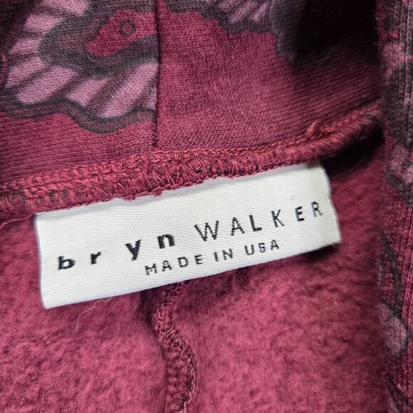 Bryn Walker Margo Coat Cardigan Womens Large Bamboo Organic‎ Floral Lagenlook - Picture 2 of 13